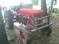 Red Massey Ferguson - I believe it is regular gas and not diesel.   Can  anyone tell me the year and model this may be?   Still starts every time!!!