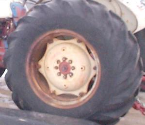 8N Tractor Wheel