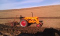Minneapolis Moline 3-14 Trip Plow  - Was looking for a trip plow and found this one  on farm machinery auction several ago. I was  rough and got it for 150. Now restoring it going  in the 4th July parade hopefully. 