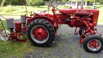 Ih A-222 Super A Corn Planter - A-222 Two row corn planter for the Farmall Super A.  From what i've found this was made late 40s to about  '52. Thanks to Duffield's in MD and Roy's in TN for  having a few of the missing parts i needed!