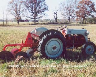 1948 Ford 8N Tractor & Dearborn 10-152 Plow