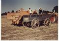 Allis All Crop Pull Type Combine - Tractor is Moline  Z- this is Audrey and Harold Dickey In Wayne Co IL in the 1950s