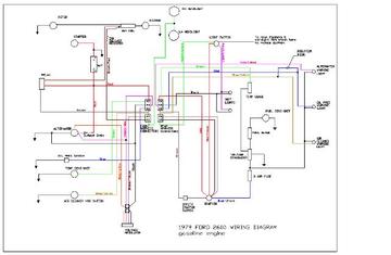 1979 Ford 2600 - Wiring Diagram (2009-10-26) - Tractor Shed