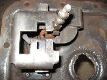 1948 Ford 8N - Shift Gates On Transmission Top Cover