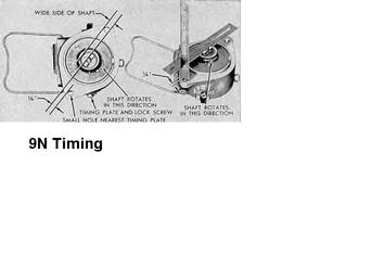 Ford 9N - Front Mount Timing