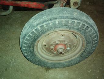 1950 Ford 8N - Front Wheel Comparing To Previous Post