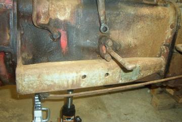 1944 2N Ford - Transmission Section With Unknown Support
