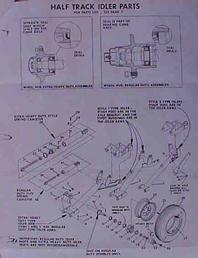 Ford 8N Half-Track Parts And Instructions 6