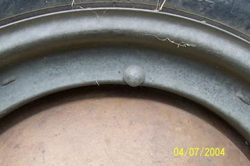 1949 8N - Rear Wheel Rim-Zinc Plated