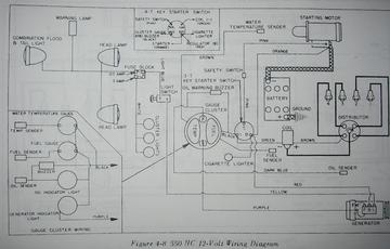Oliver 550 Wiring Diagram - Gasser - Electrical Diagram - TractorShed.com