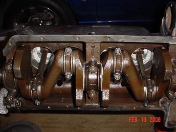 1939 Ford 9N - Installed Crankshaft
