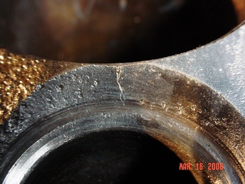1939 Ford 9N - Cracked Intake Valve Area