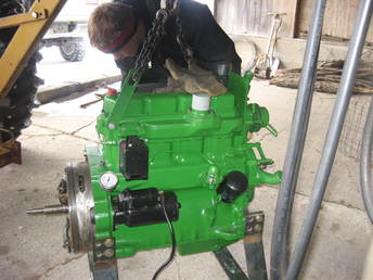 John Deere 2510 Diesel Engine - Finished Engine All New Parts