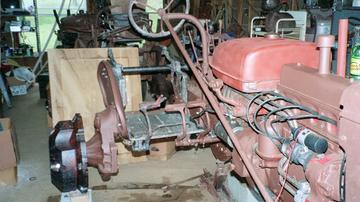 1950 Super A - Tractor Re-Assembly