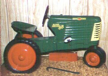 Oliver 88 Pedal Tractor (Today)