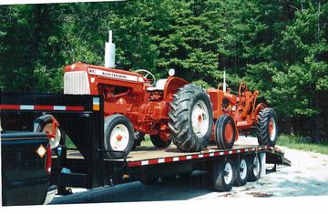 Allis Chalmers D17 and WC Grader