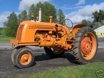 CO-OP E3 Tractor Operating Instructions 