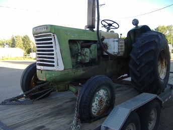 1955 Oliver Super 99 With 990 Tin