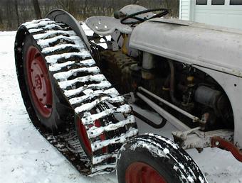 1940 Ford 9N With Tracks