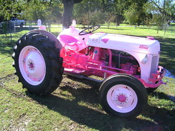 1952 Ford 8N Pink