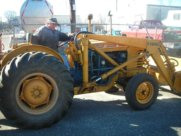 1962 ford industrial tractor