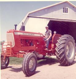 This is my grandfather on his D19 in 1964