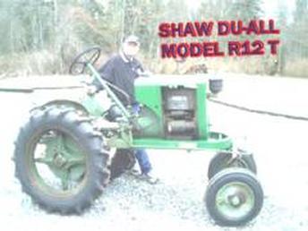 Shaw Du-All Model R12 T