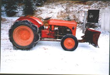 1940 Ford 9N w/Dearborn Front Snow Plow