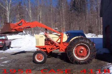 1958 Case 411B with Loader