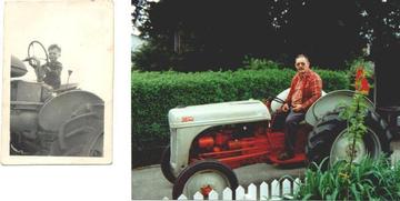 1951 Ford and Farmall A