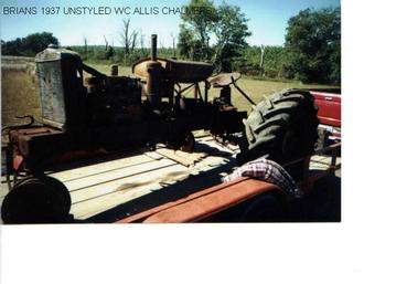 1937 Unstyled Allis Chalmers WC