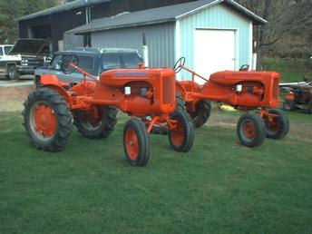 1939 and 1940 Allis Chalmers B's