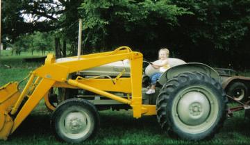 1953 Jubilee With Ford Loader