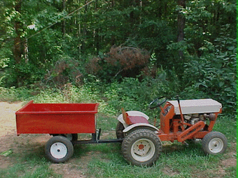 Early Model Gilson Garden Tractor