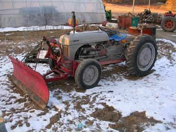 1946 Ford 2N With Plow