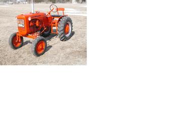 195? Allis Chalmers B with Adj Wide Front