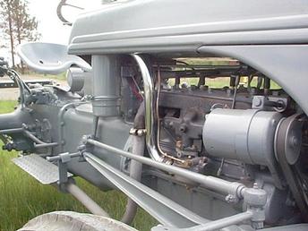 1942 Ford 9N - Engine Closeup