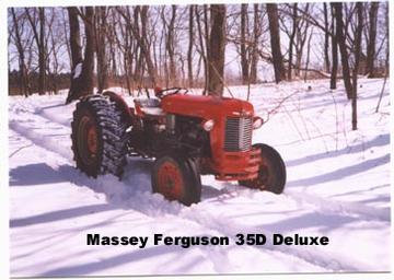 1961 Massey Ferguson 35D Deluxe