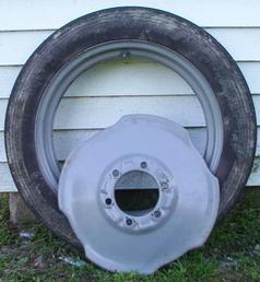 Ford 8N Front Wheel