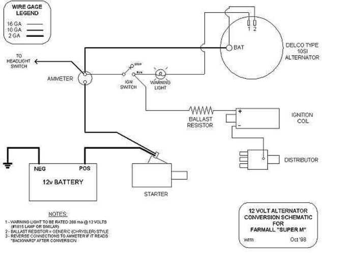 6 to 12 volt conversion on Super C - Yesterday's Tractors  Farmall Super A 6 Volt Wiring Diagram    Yesterday's Tractors