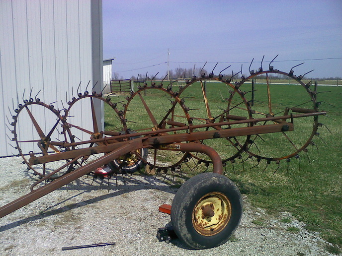 Farmhand Hay Rake Wheel Float Spring 