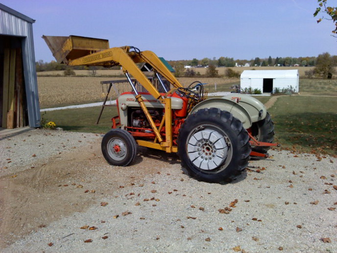 Ford tractor loader i9-337 #5