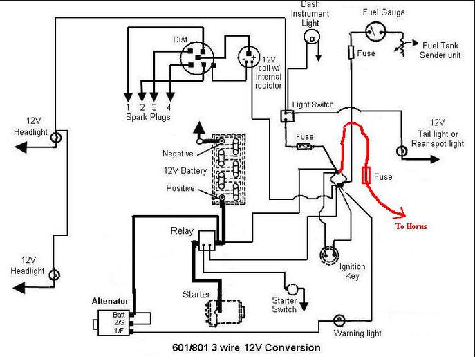 Ford Ignition Switch Wiring Diagram from www.tractorshed.com