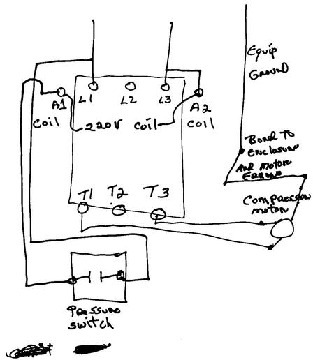 Single Phase Motor Starter Wiring Diagram from www.tractorshed.com