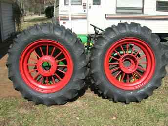 Used Farm Tractors for Sale: 28 In F&H Round Spokes & Tires (2006-02-24