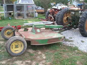 Used Farm Tractors for Sale: John Deere 6FT Bush Hog Sold (2008-10-08
