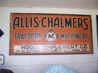 allis chalmers sign history