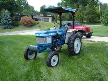 Ford offset tractor