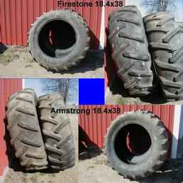 2 Sets Of 18.4X38 Tires
